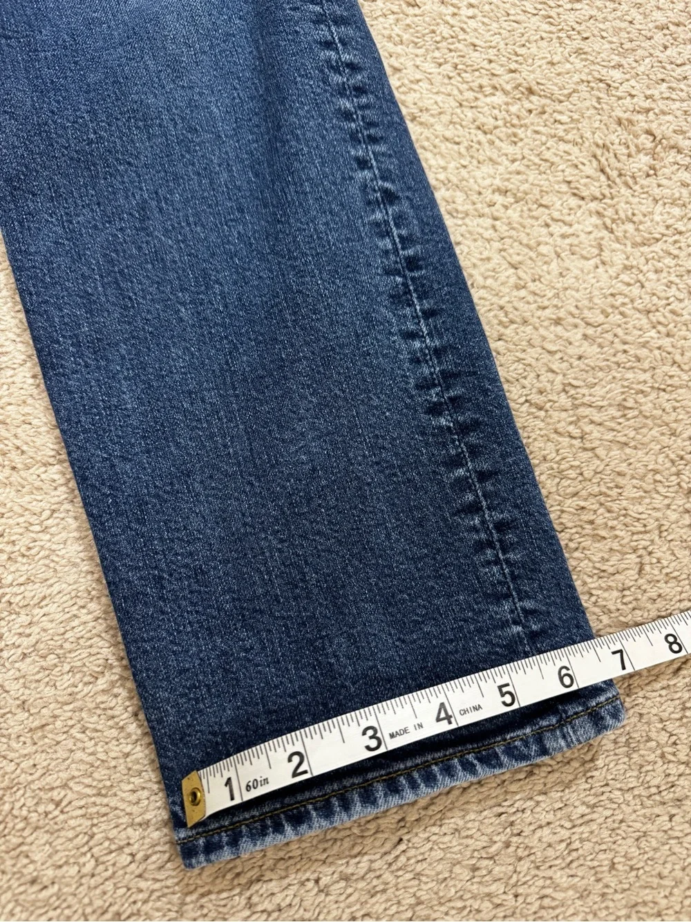 J. Crew 770 Men's Slim Fit Dark Blue Jeans